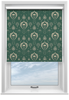 Tangier, Emerald - Twist&Fit Roller Blind